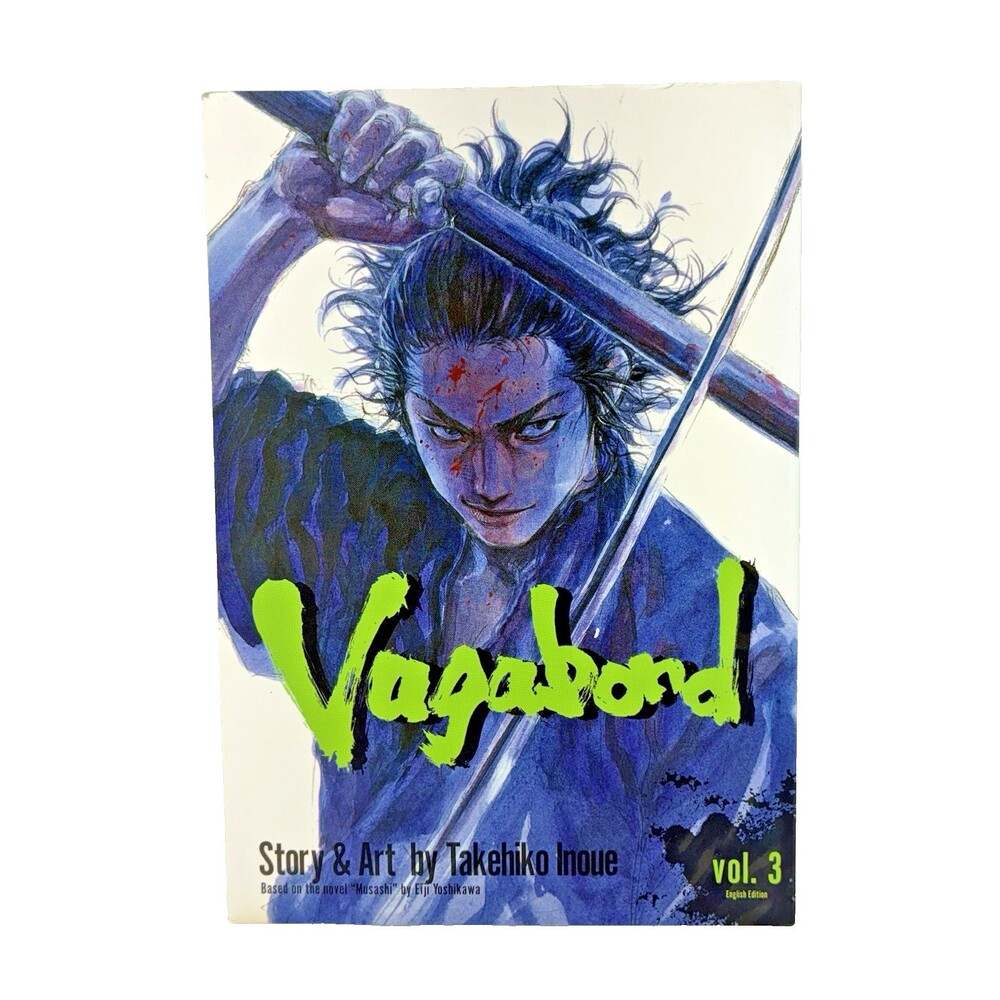 Vagabond Volume 3 by Takehiko Inoue First Printing 2002 Paperback Unread